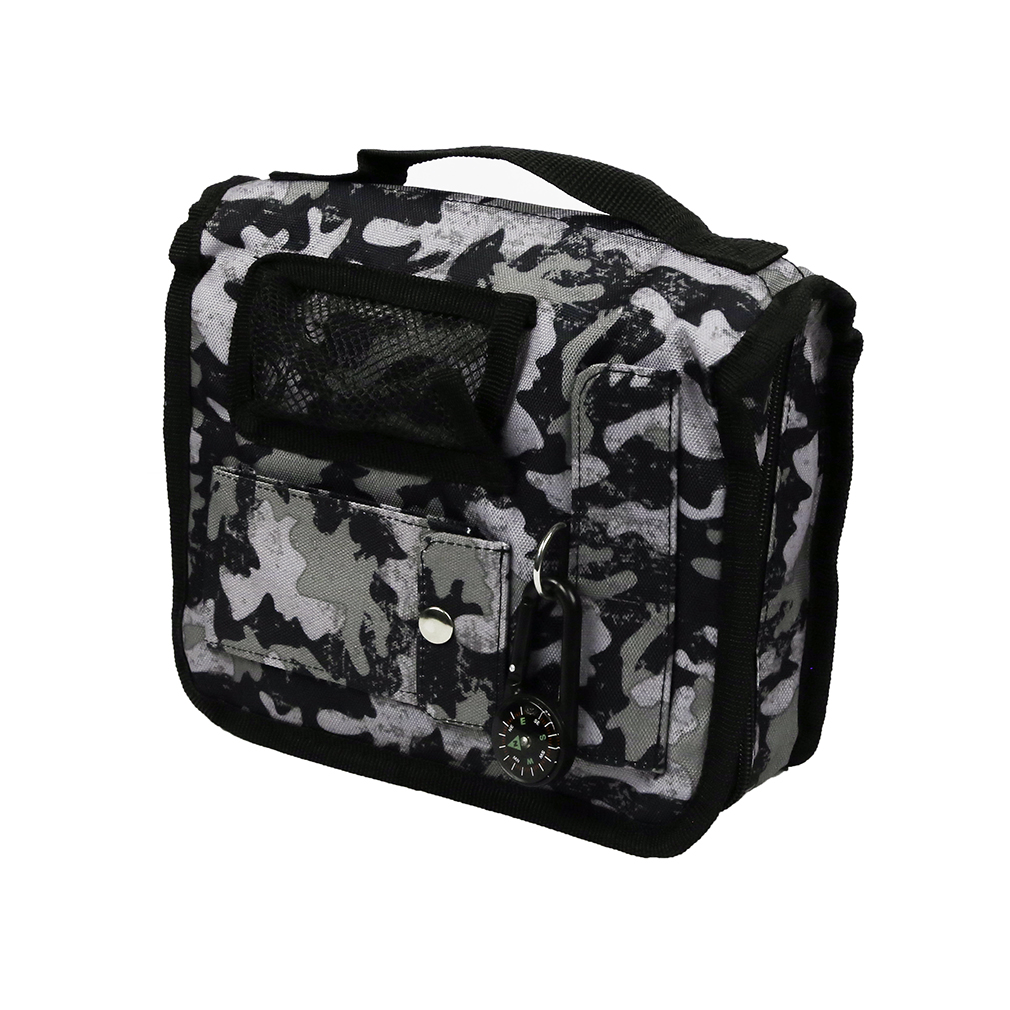 Gray Camo Scripture Case with Compass - BM-BWCAMO-COLIN