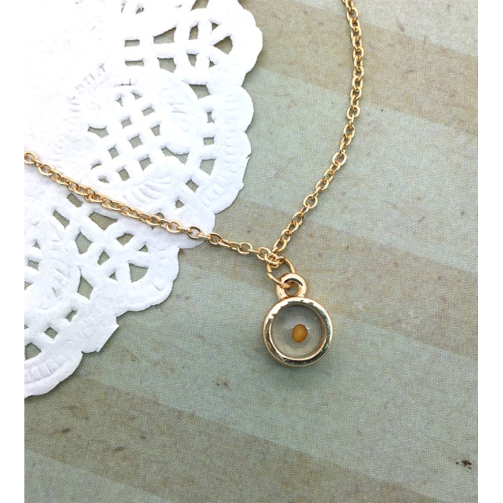 Mustard Seed Necklace – Faith As Small As a Mustard Seed - DBS-MJ131G