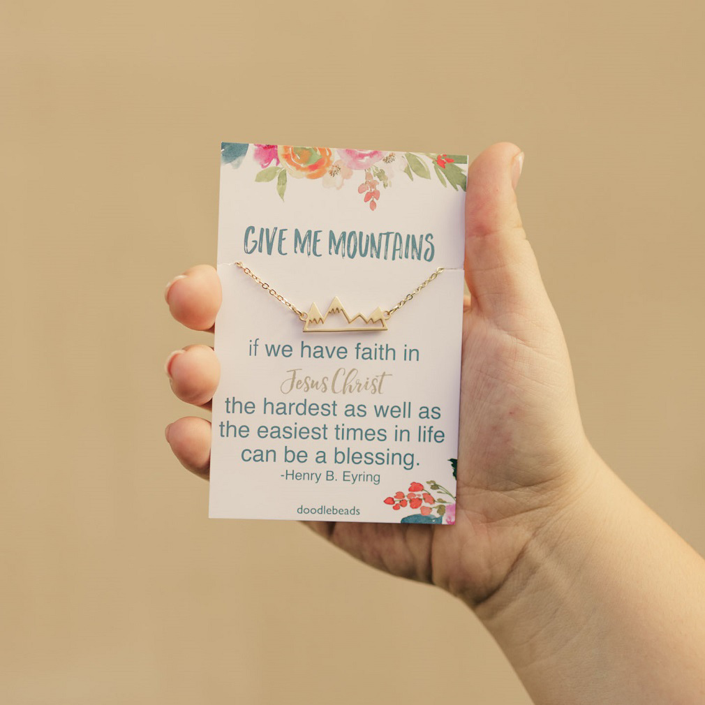 Give Me Mountains Necklace - DBS-RO209