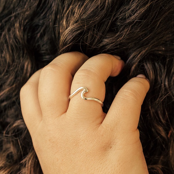Adjustable Wave Ring - LDP-ADJWR