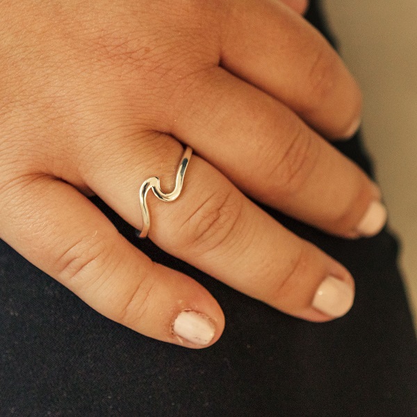 Adjustable Wave Ring - LDP-ADJWR