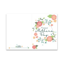 Mother's Day Card - Spring Flowers - Digital Download