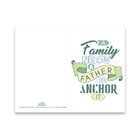 Father's Day Card - A Family Needs a Father - Digital Download
