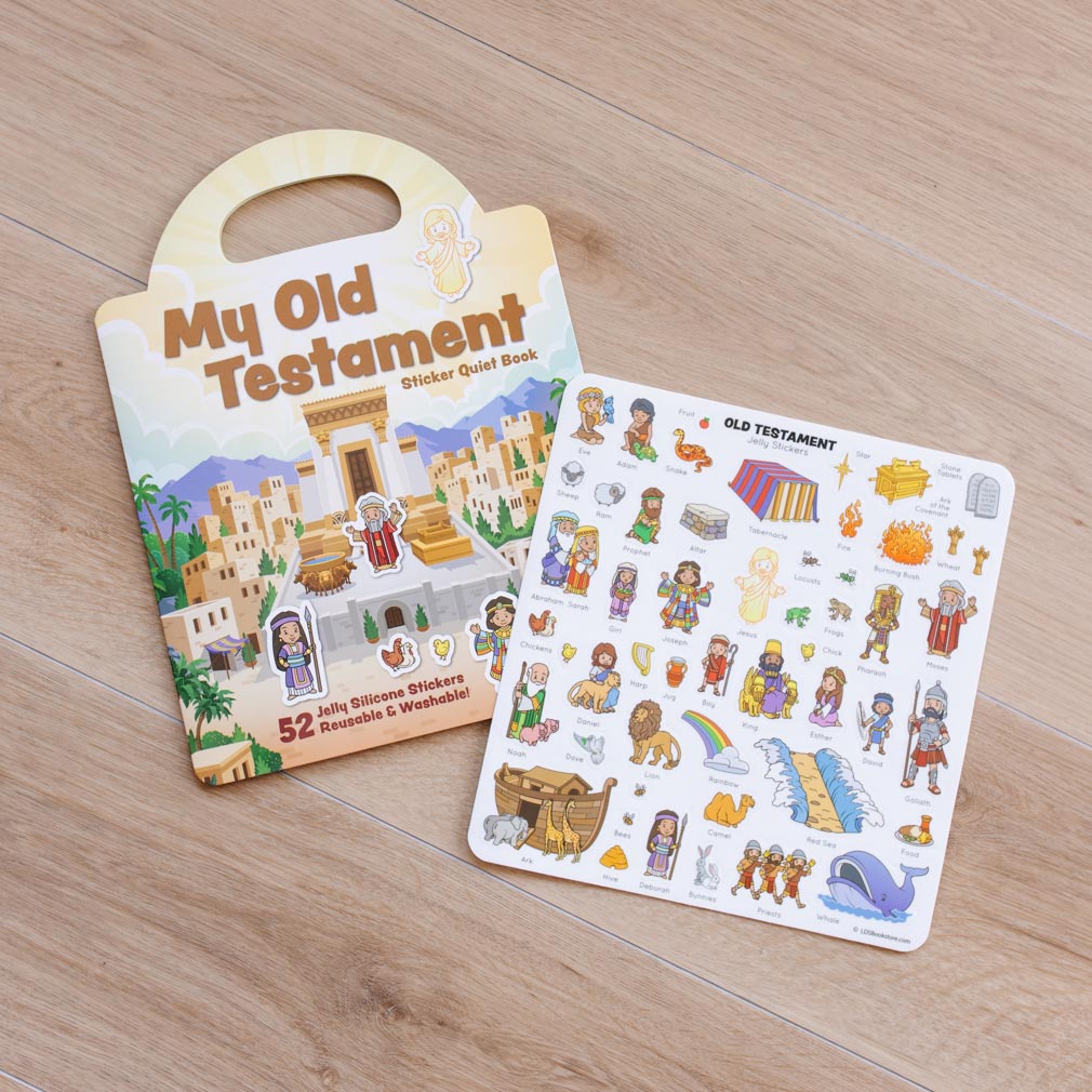 Old Testament Jelly Sticker Quiet Book - LDP-JQB-OT