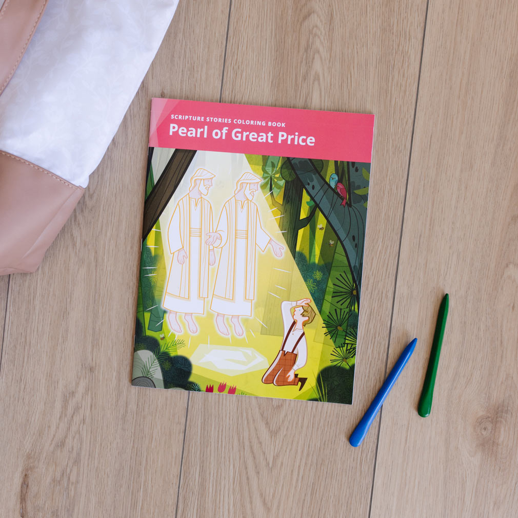Scripture Stories Coloring Book: Pearl of Great Price - LDS-14676000