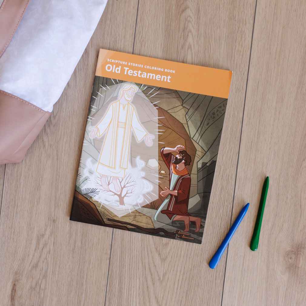 Scripture Stories Coloring Book: Old Testament - LDS-14886000