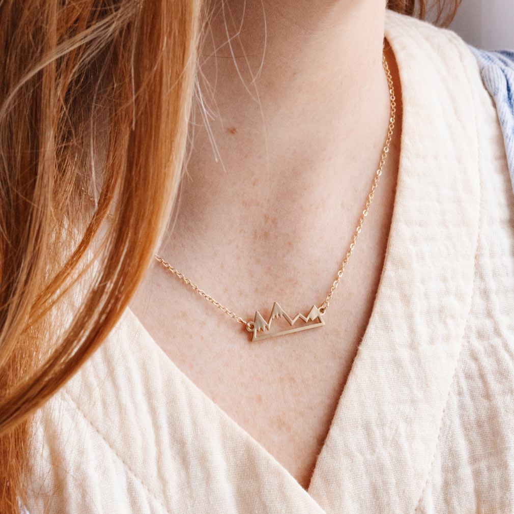 Give Me Mountains Necklace - DBS-RO209