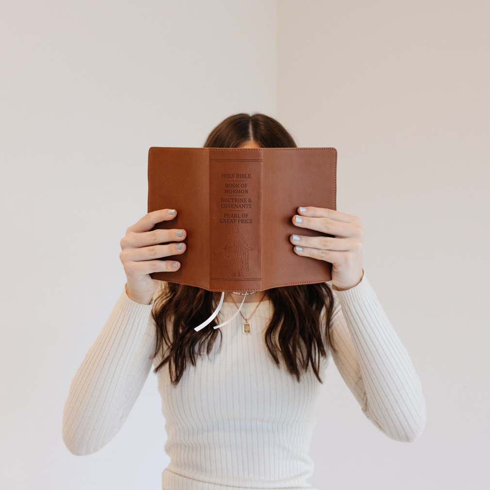 Hand-Bound Simulated Leather Quad - Bark Brown - LDP-HB-RQ-BB