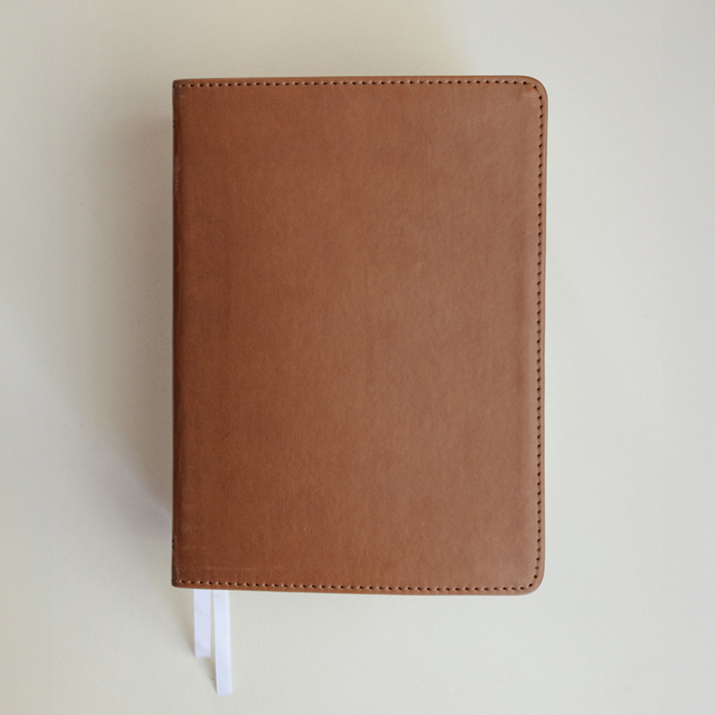 Hand-Bound Simulated Leather Quad - Bark Brown - LDP-HB-RQ-BB