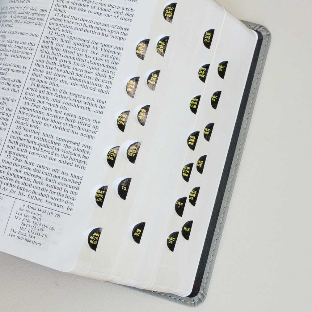 Hand-Bound Simulated Leather Quad - Falcon Gray - LDP-HB-RQ-FG