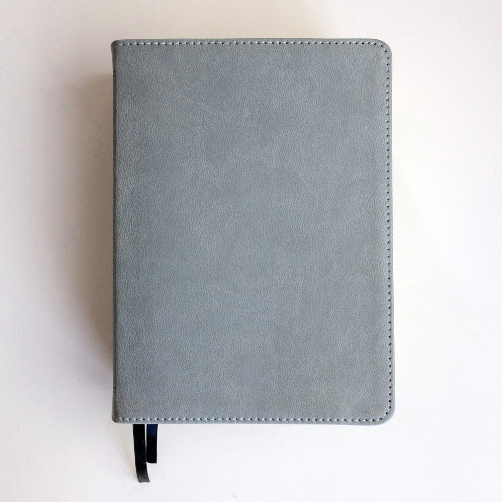 Hand-Bound Simulated Leather Quad - Falcon Gray - LDP-HB-RQ-FG