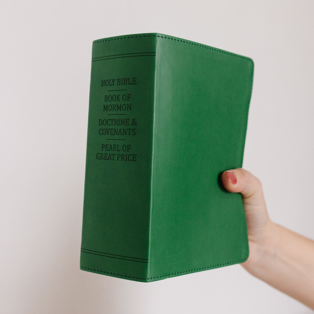 Hand-Bound Simulated Leather Quad - Highland Green - LDP-HB-RQ-HG