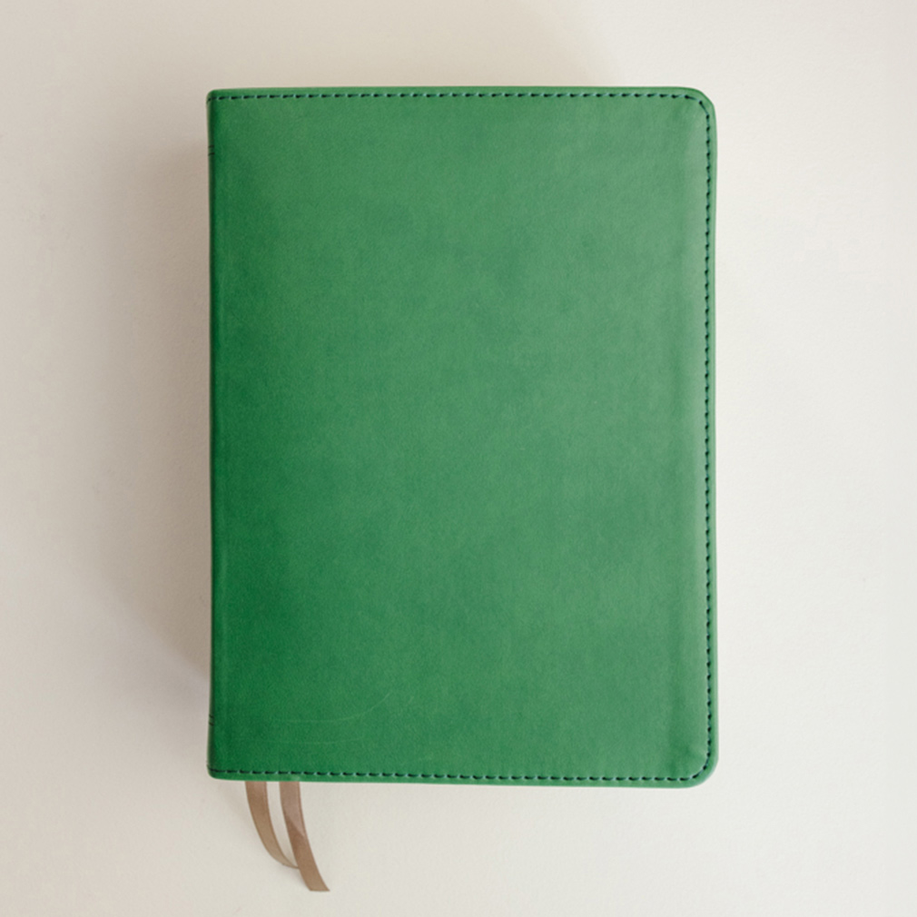 Hand-Bound Simulated Leather Quad - Highland Green - LDP-HB-RQ-HG