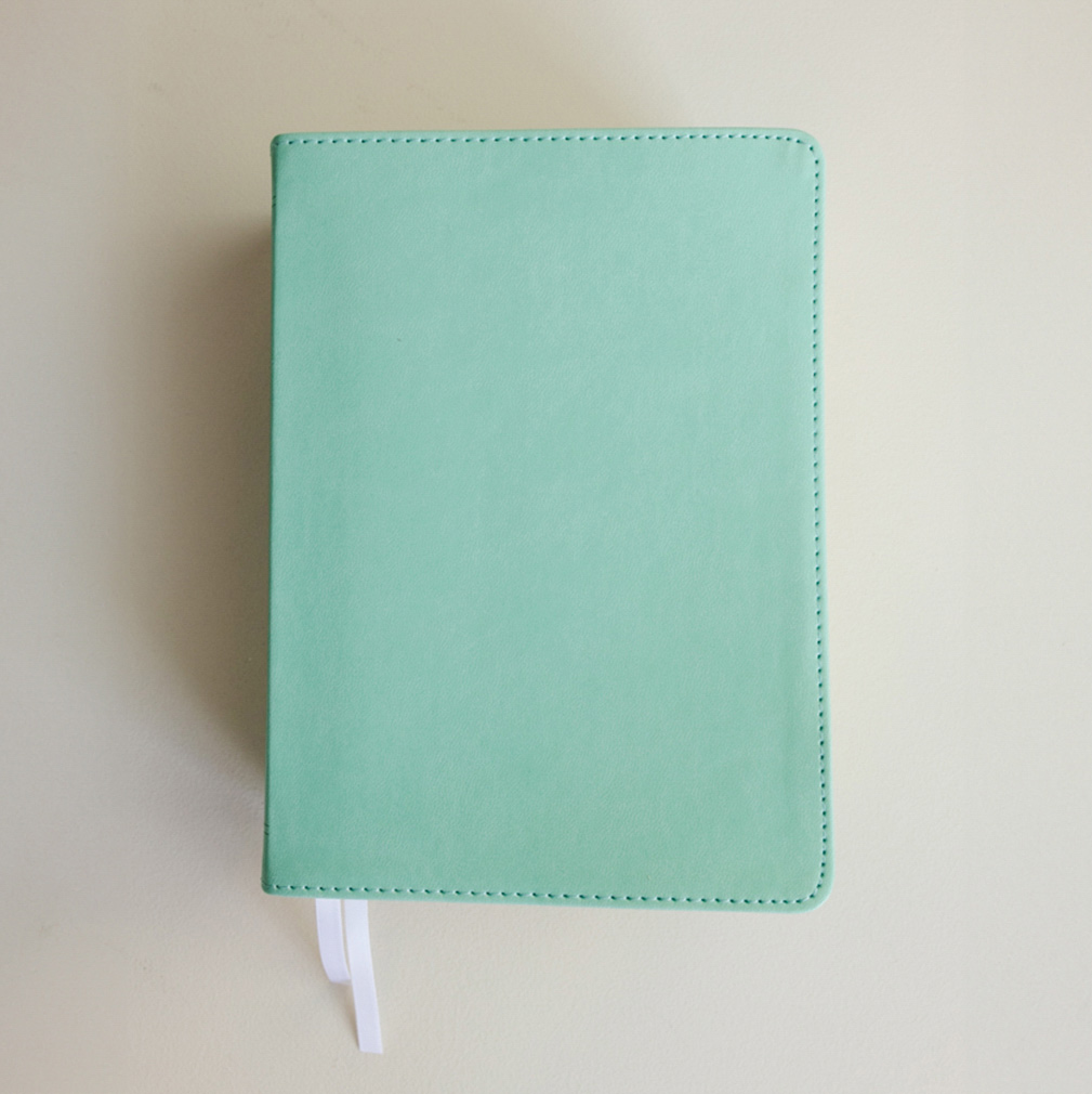 Hand-Bound Simulated Leather Quad - Tropical Turquoise - LDP-HB-RQ-TT