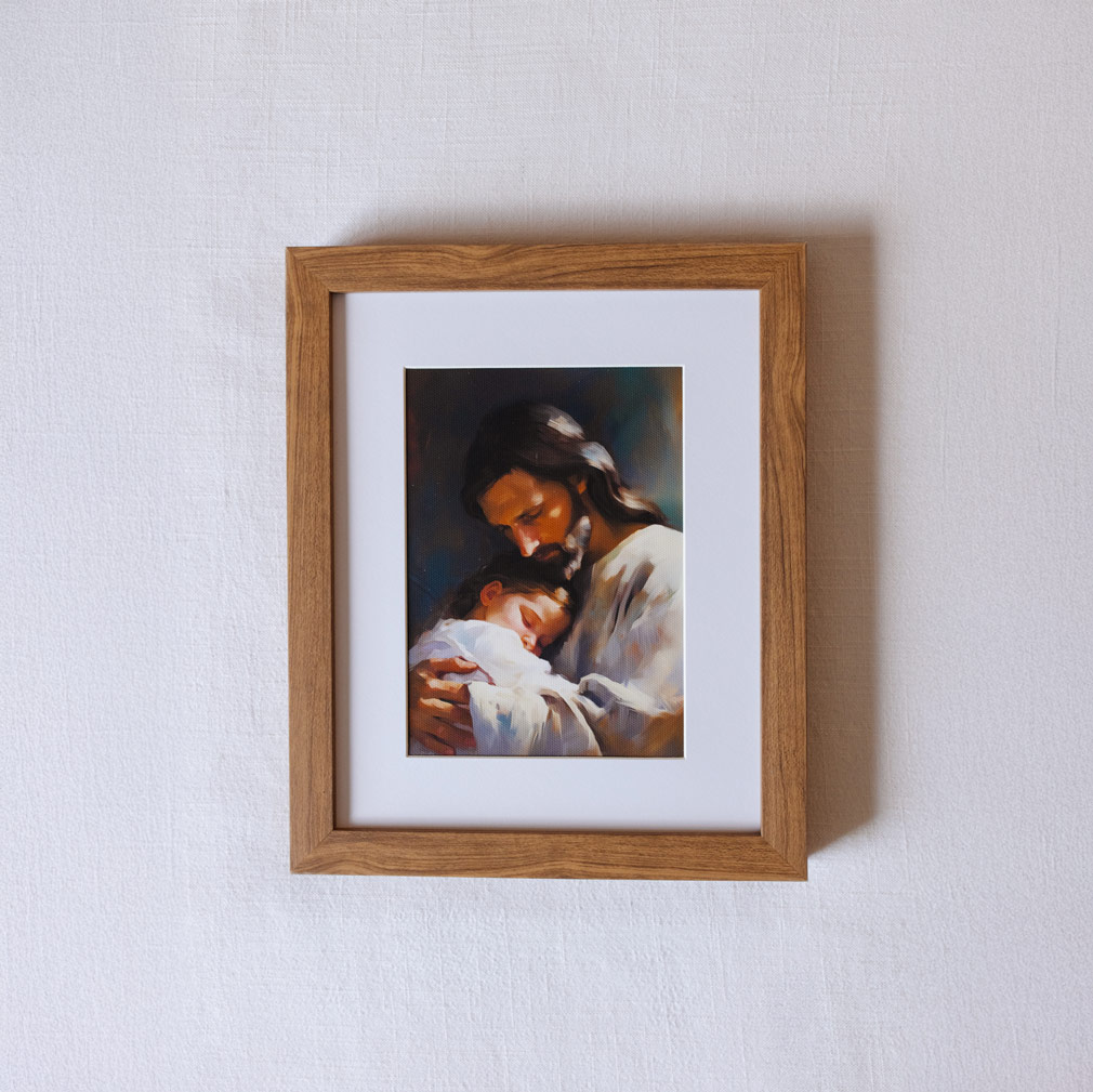Heaven's Embrace - Framed/Unframed Wall Art - LDP-ART-DA-HE
