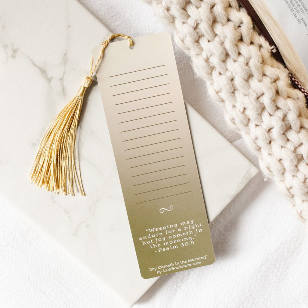 Joy Cometh in the Morning Bookmark - LDP-BKMK-JCM