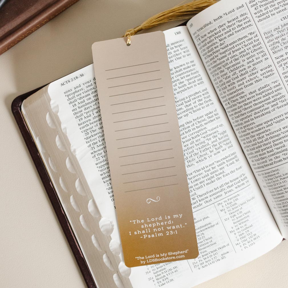 The Lord is My Shepherd Bookmark - LDP-BKMK-SHEP