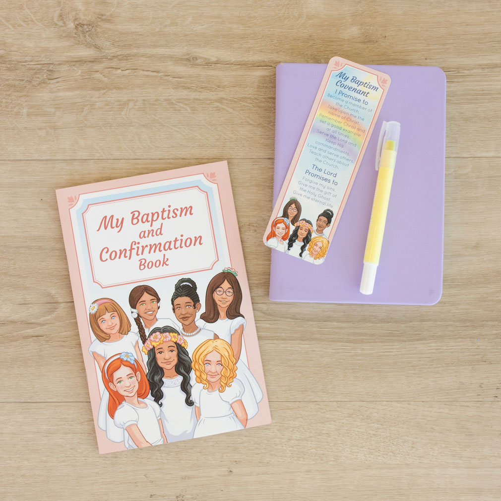 Girl's Baptism Booklet - LDP-BKT-BGRL