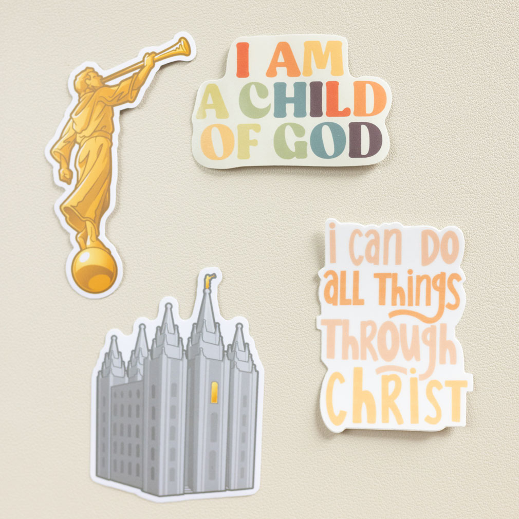 Angel Moroni Vinyl Sticker - LDP-VS-MORONI