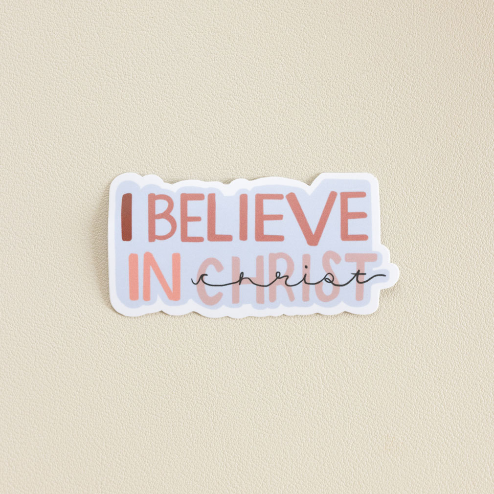I Believe in Christ Vinyl Sticker - LDP-VS-IBIC