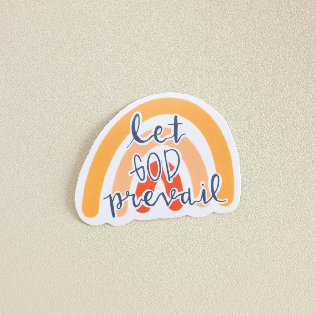 Let God Prevail Vinyl Sticker - LDP-VS-PREVAIL
