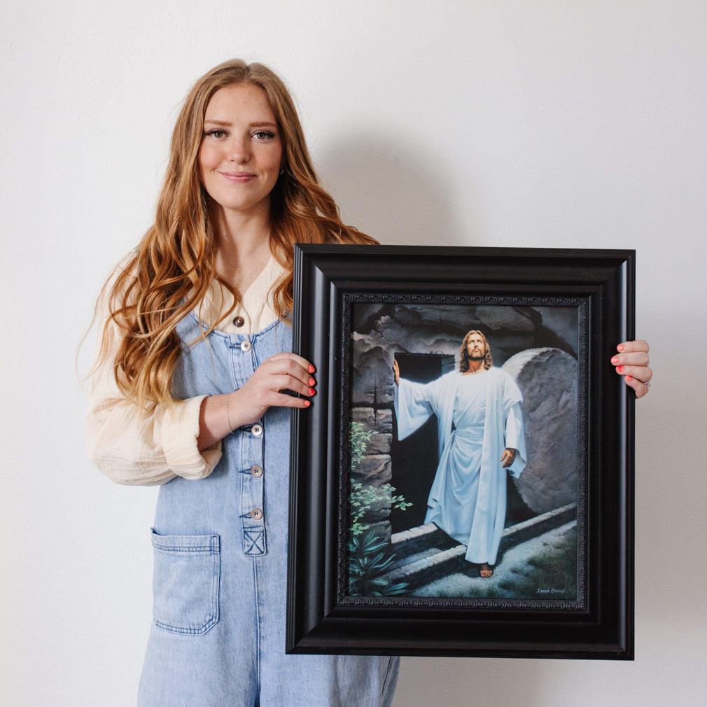 He Lives - 20x23 Black Frame - BF-AFA-S103SLF9
