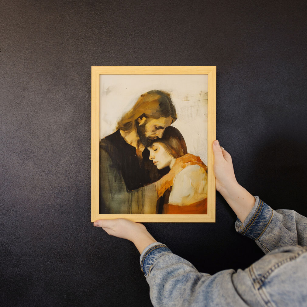 Beauty for Ashes - Framed/Unframed Wall Art - LDP-ART-DA-BFA