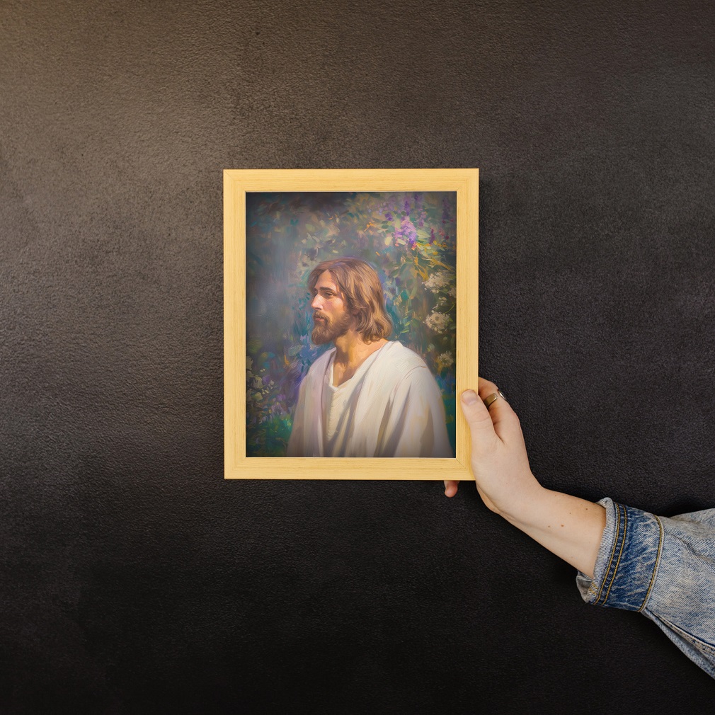 Garden Portrait - Framed/Unframed Wall Art - LDP-ART-DA-GP