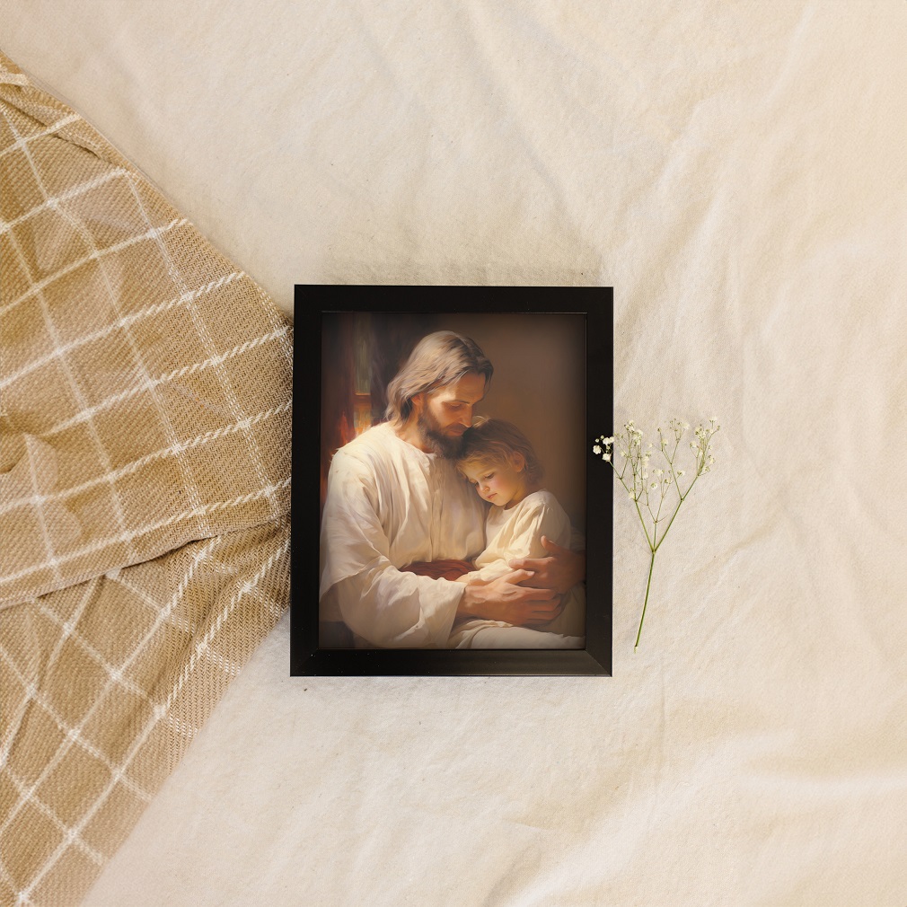 How Dear Are Little Children - Framed/Unframed Wall Art - LDP-ART-DA-HDLC