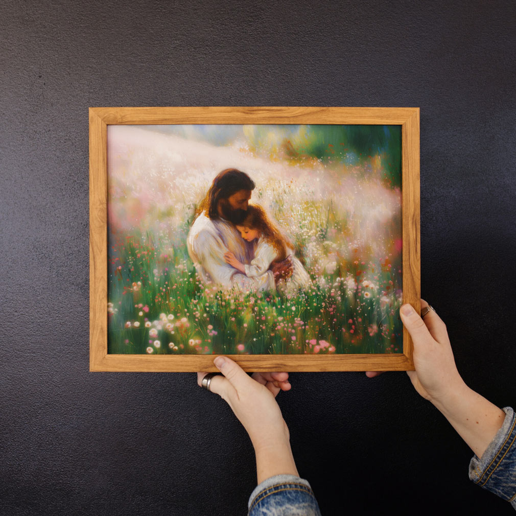 I Feel My Savior's Love - Framed/Unframed Wall Art - LDP-ART-DA-IFSL