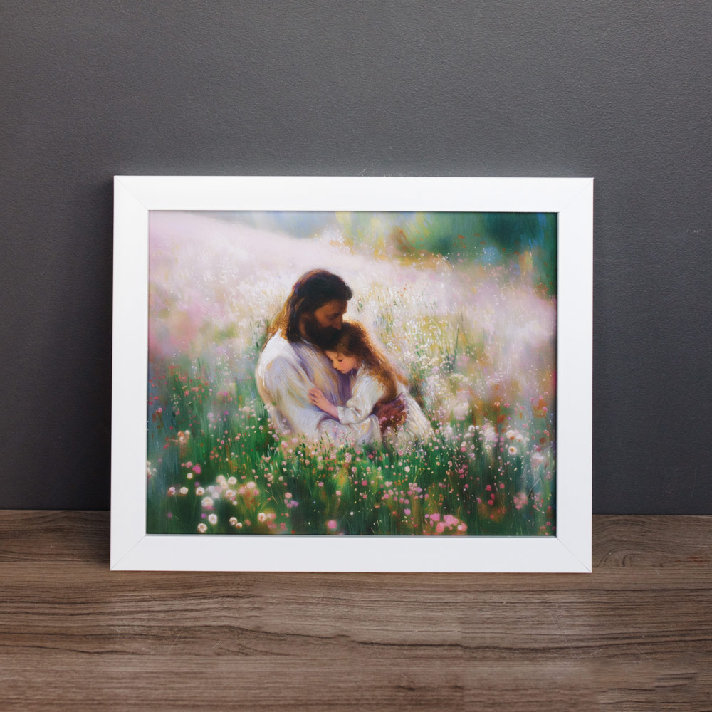I Feel My Savior's Love - Framed/Unframed Wall Art - LDP-ART-DA-IFSL