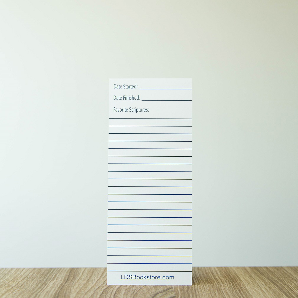 Book of Mormon Reading Chart Bookmark - Large - LDP-BOMBKMKLRG