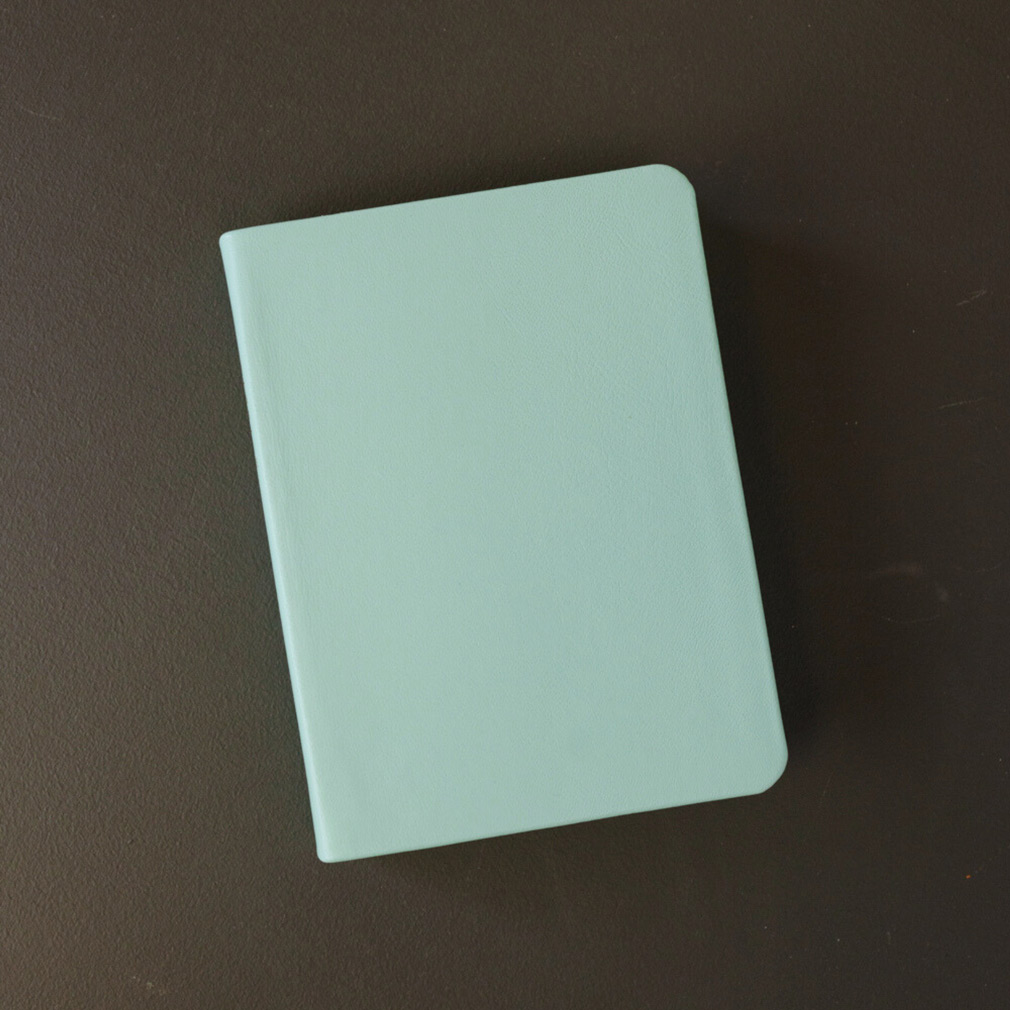 Hand-Bound Genuine Leather Triple - Light Turquoise - LDP-HB-RT-LTQ