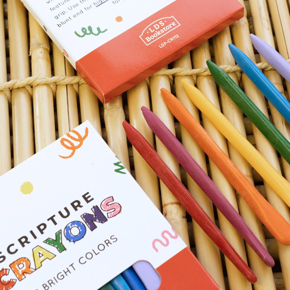 Scripture Marking Crayons - 12 Pack - LDP-CRY12