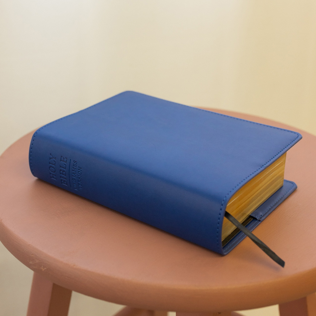 Bible Slip Cover - Dark Blue - LDP-CV-RB-DBLU