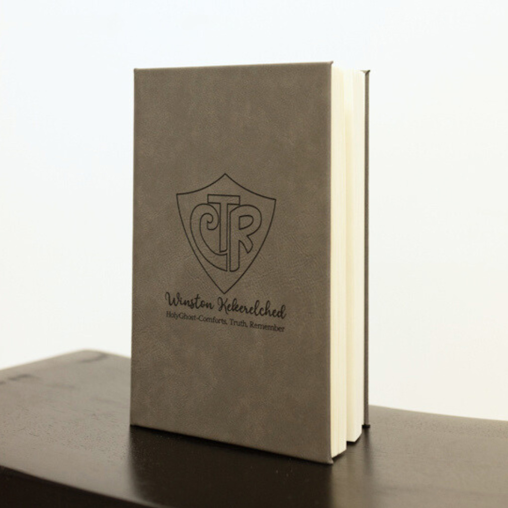 Personalized Baptism Journal - 8 Colors - LDP-JRN-BAPTISM