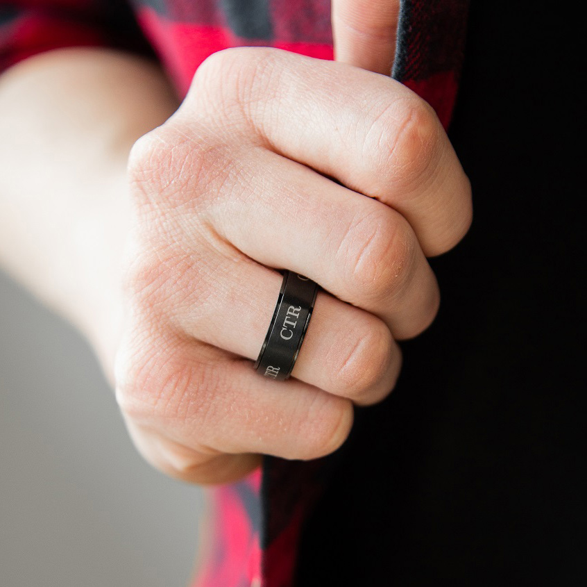Modern CTR Spinner Ring - LDP-RNGSPN-CTR1