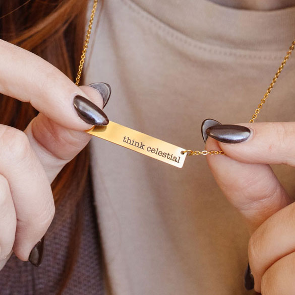 Think Celestial Bar Necklace - LDP-TC-HBN