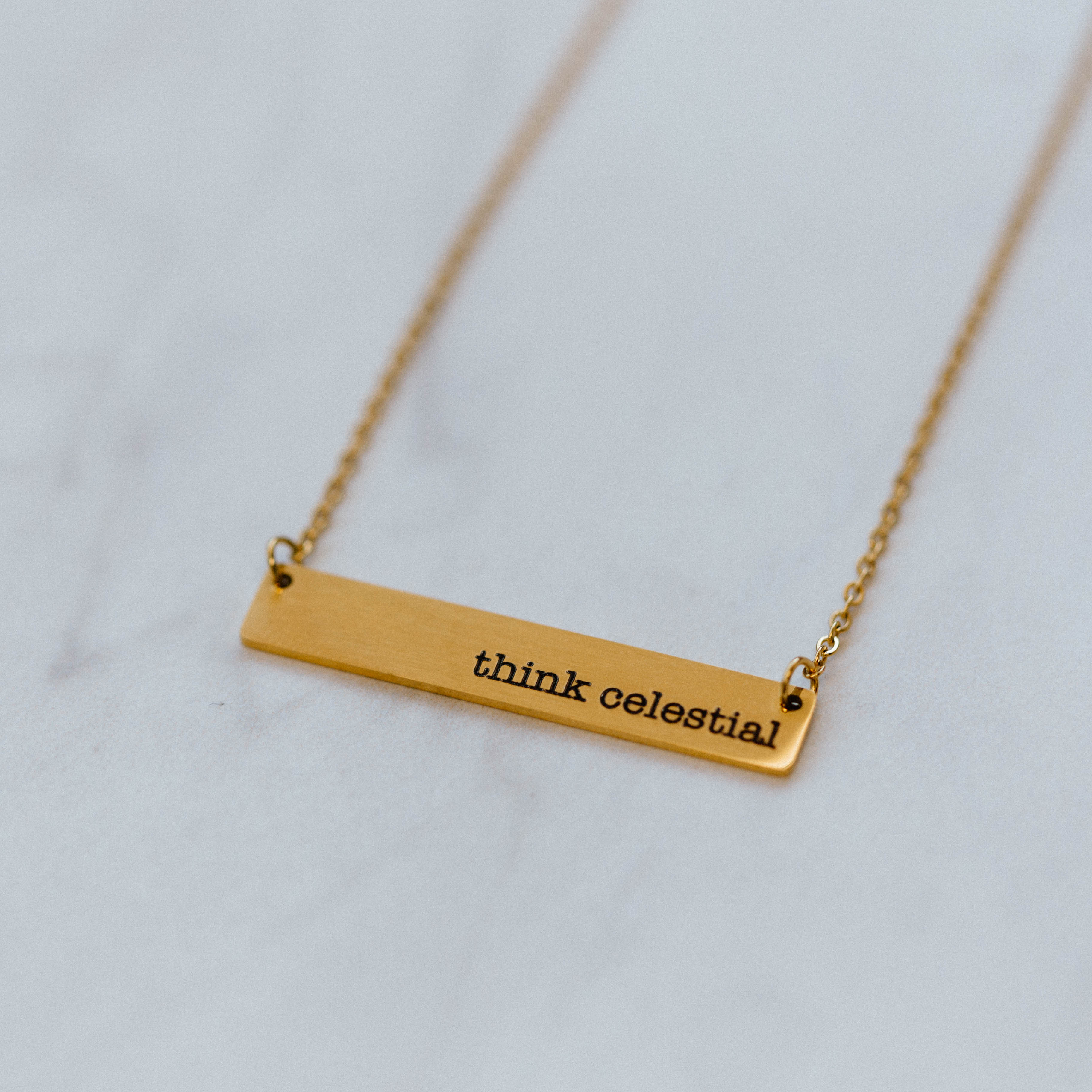 Think Celestial Bar Necklace - LDP-TC-HBN