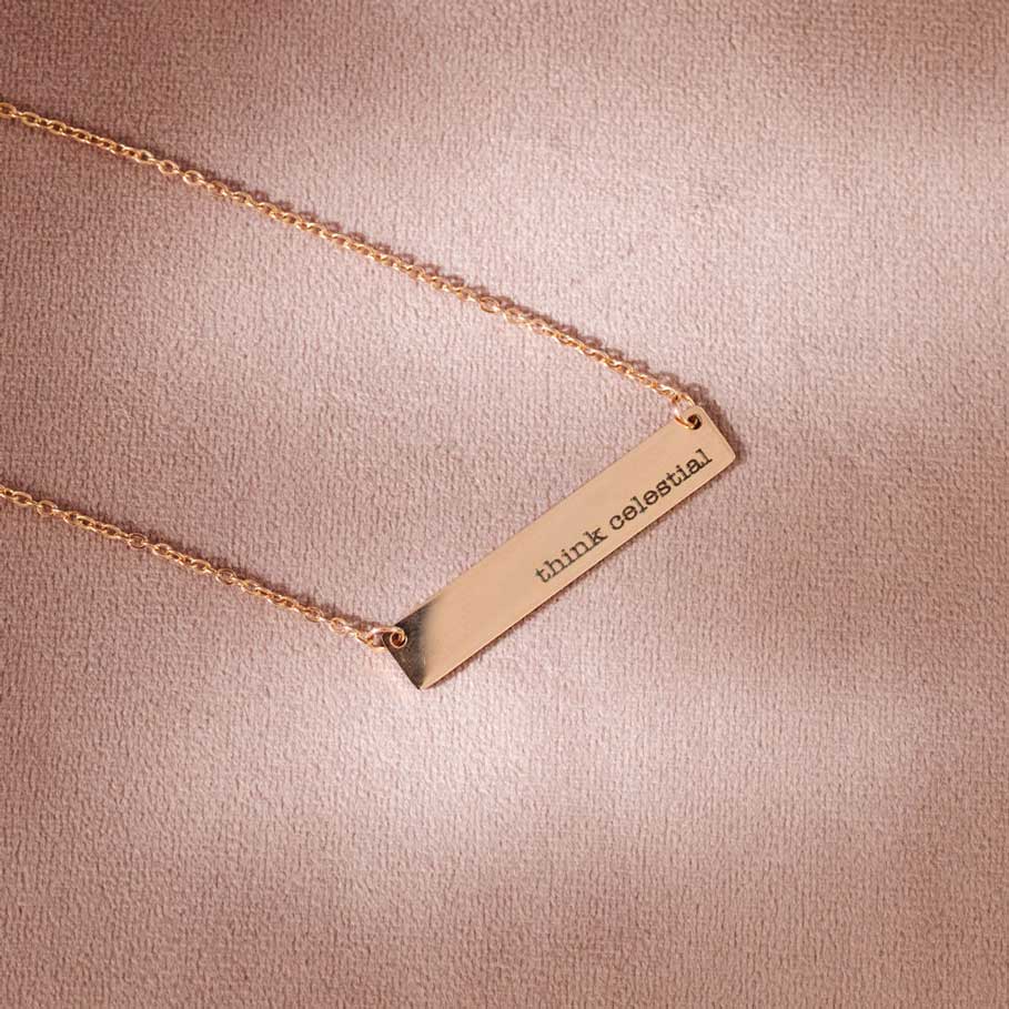 Think Celestial Bar Necklace - LDP-TC-HBN