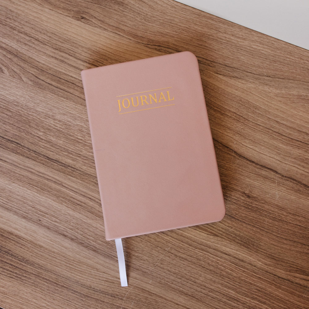 Hand-Bound Study Journal - Blush Pink - LDP-HB-JRN-BPK