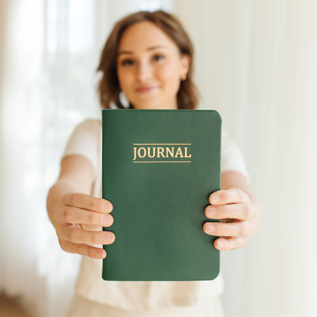 Hand-Bound Study Journal - Emerald Green - LDP-HB-JRN-EGN