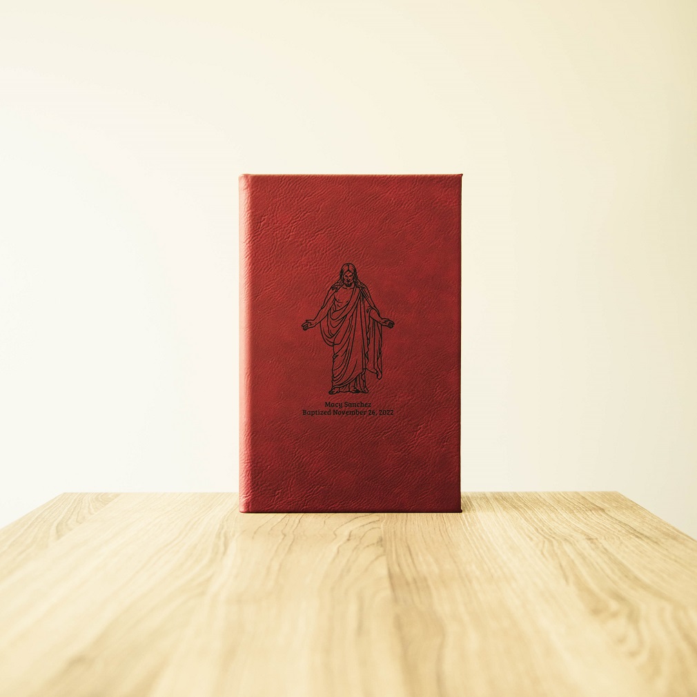 Personalized Baptism Journal - 8 Colors - LDP-JRN-BAPTISM