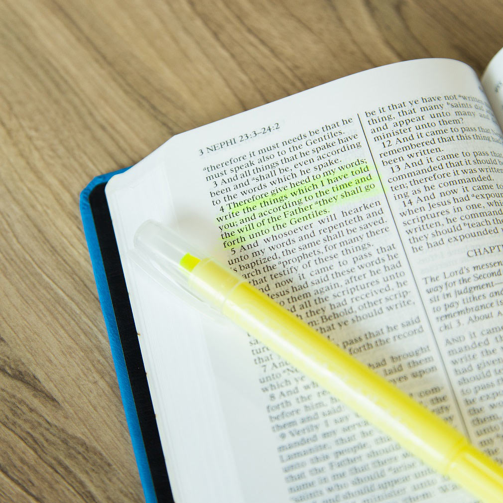 Yellow Scripture Gel Highlighter - LDP-GHIG-YLW