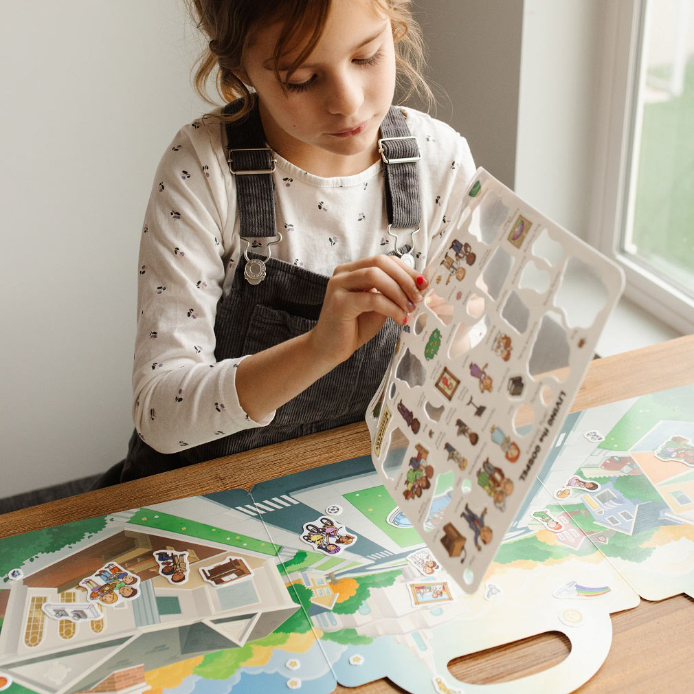 Living the Gospel Jelly Sticker Quiet Book - LDP-JQB-LG
