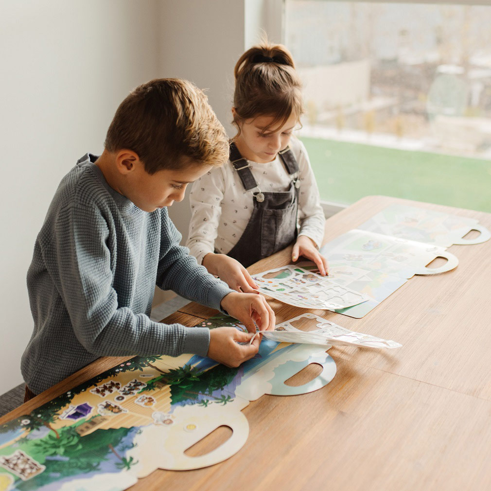 Living the Gospel Jelly Sticker Quiet Book - LDP-JQB-LG