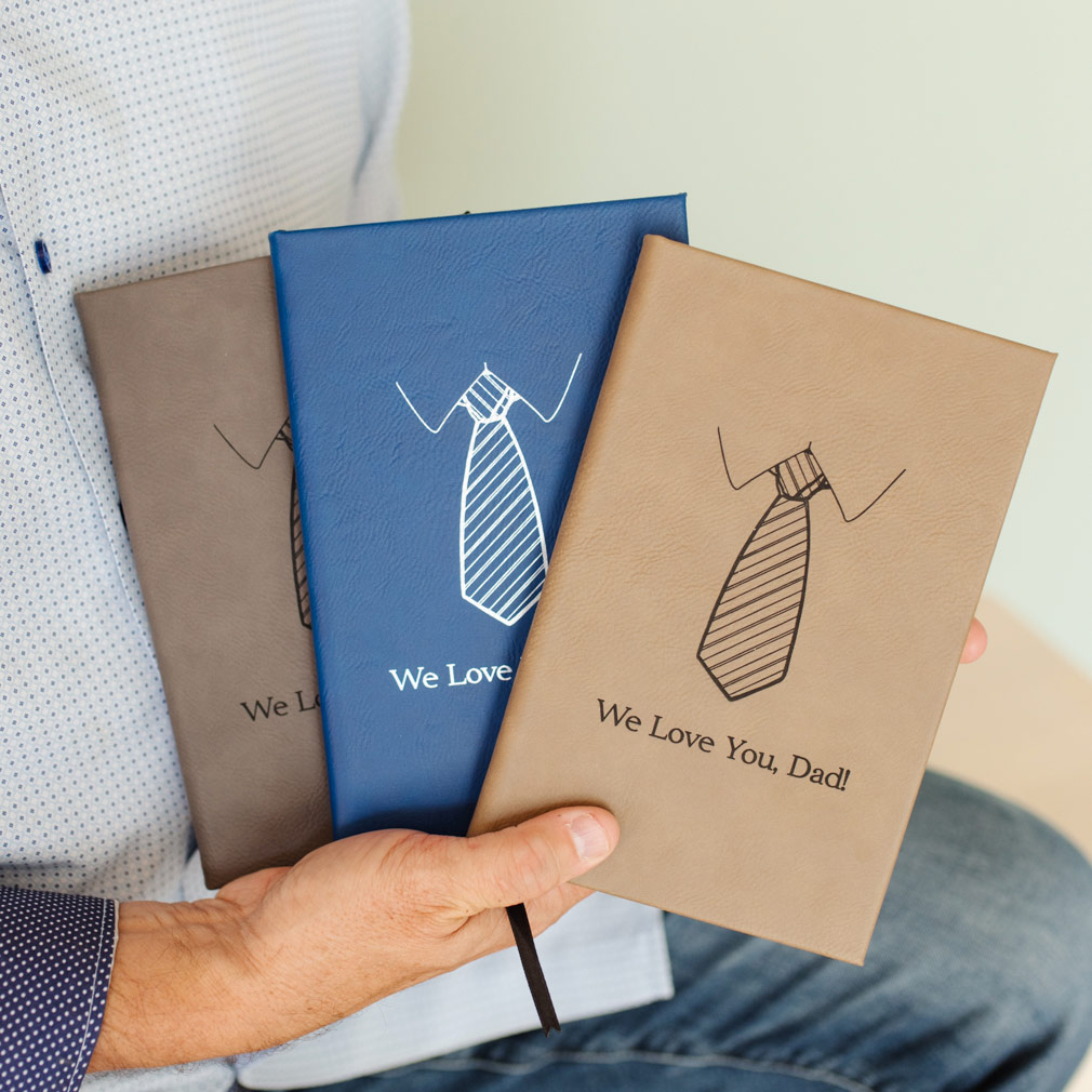Personalized Tie Journal - LDP-JRN-TIE