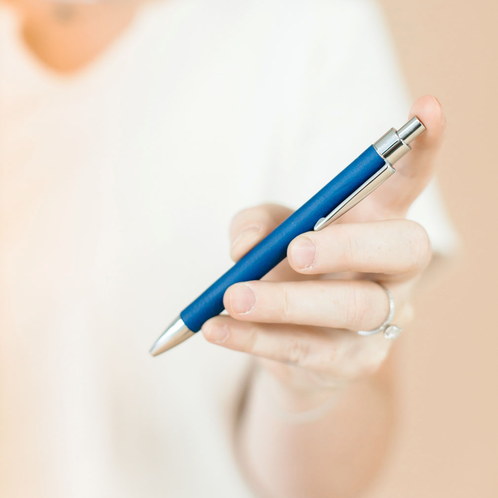 Mission Leatherette Pen - LDP-LPN
