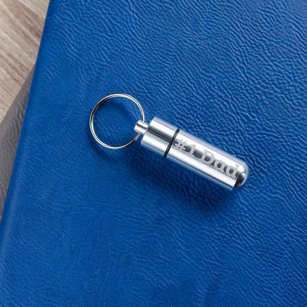 Silver Father's Day Oil Vial - LDP-OVL35-FD
