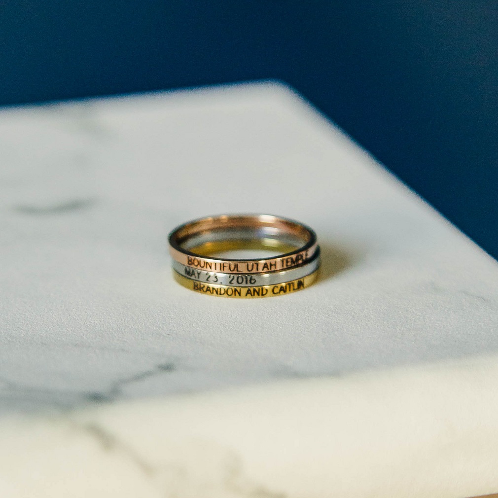 For Eternity Temple Stacking Ring Set - LDP-RNGP-FETEMP